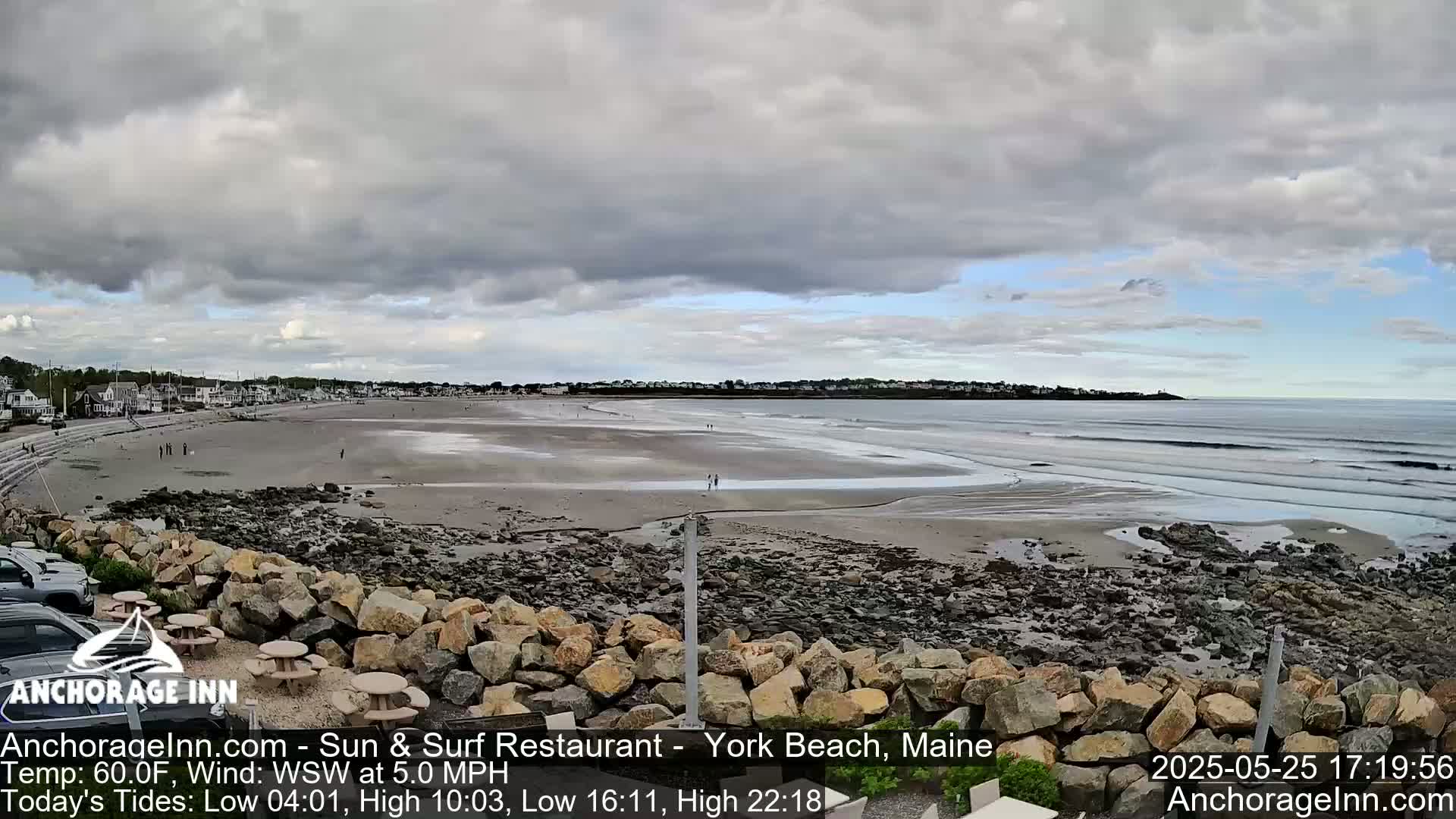 York Beach Ocean Surf Live Cam- Maine, USA