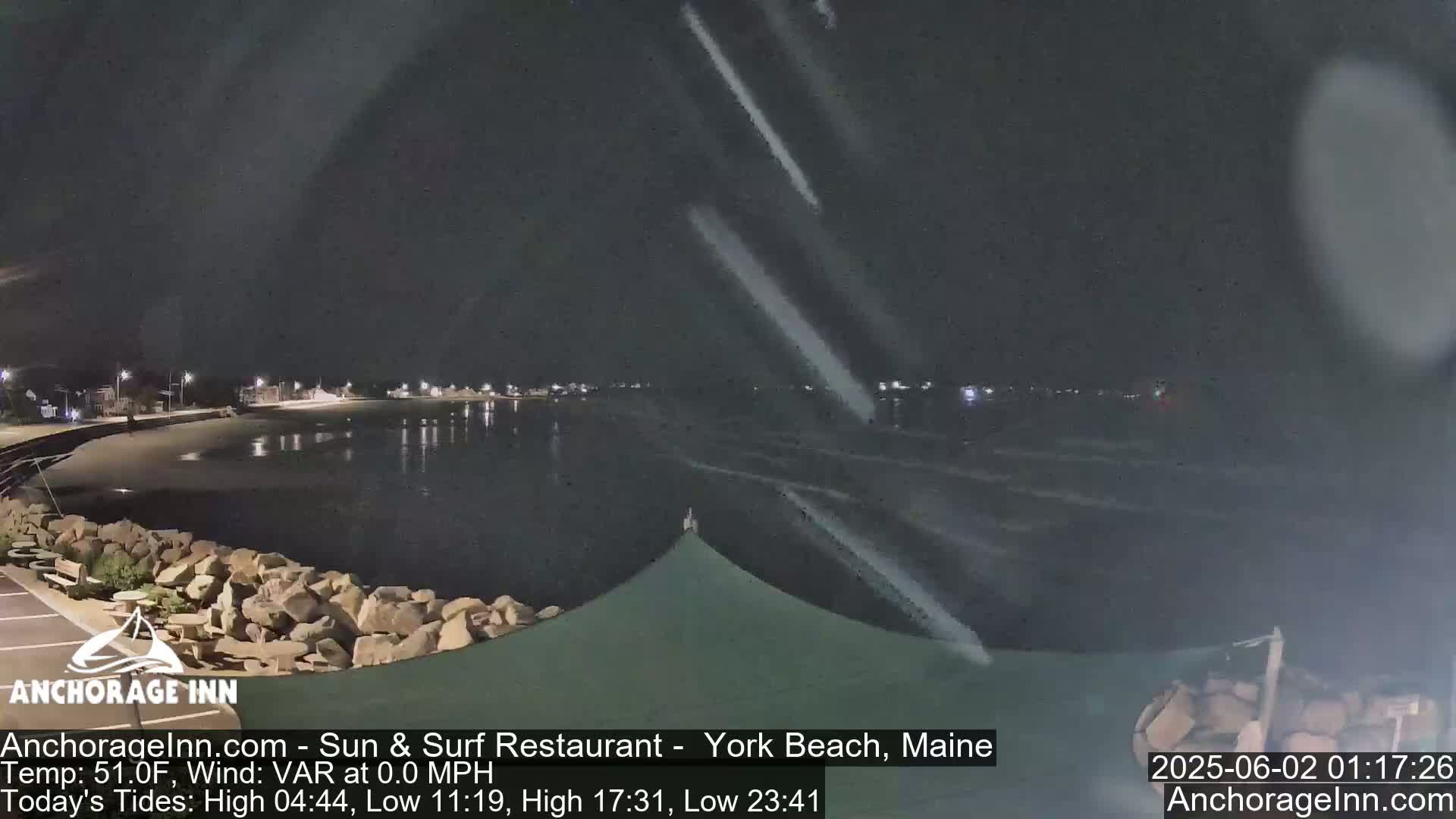 York Beach Ocean Surf Live Cam- Maine, USA