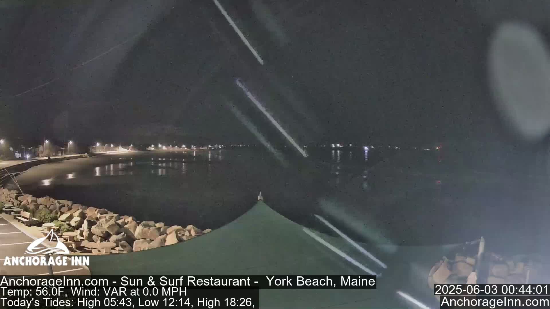 York Beach Ocean Surf Live Cam- Maine, USA