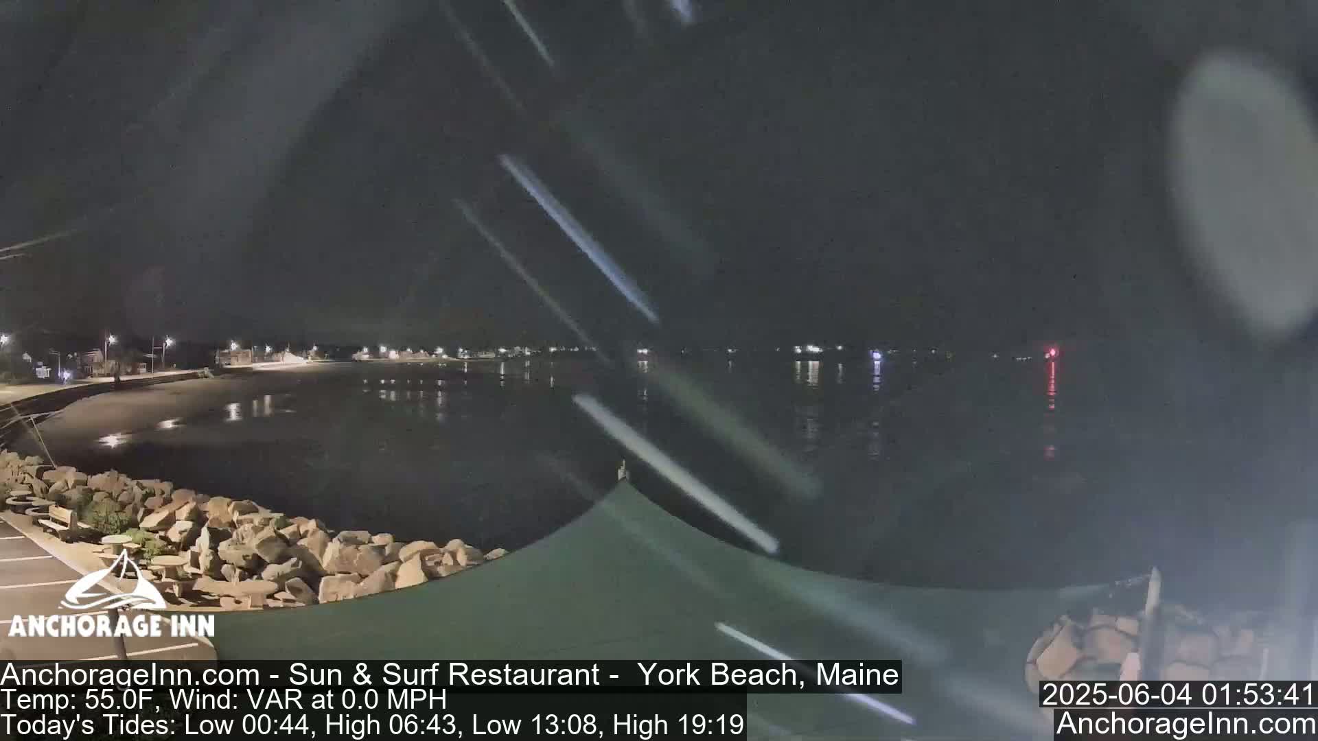 York Beach Ocean Surf Live Cam- Maine, USA