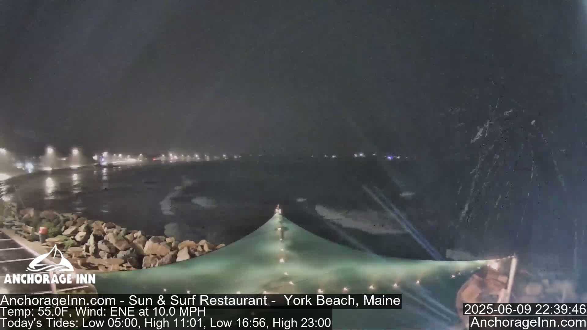 York Beach Ocean Surf Live Cam- Maine, USA