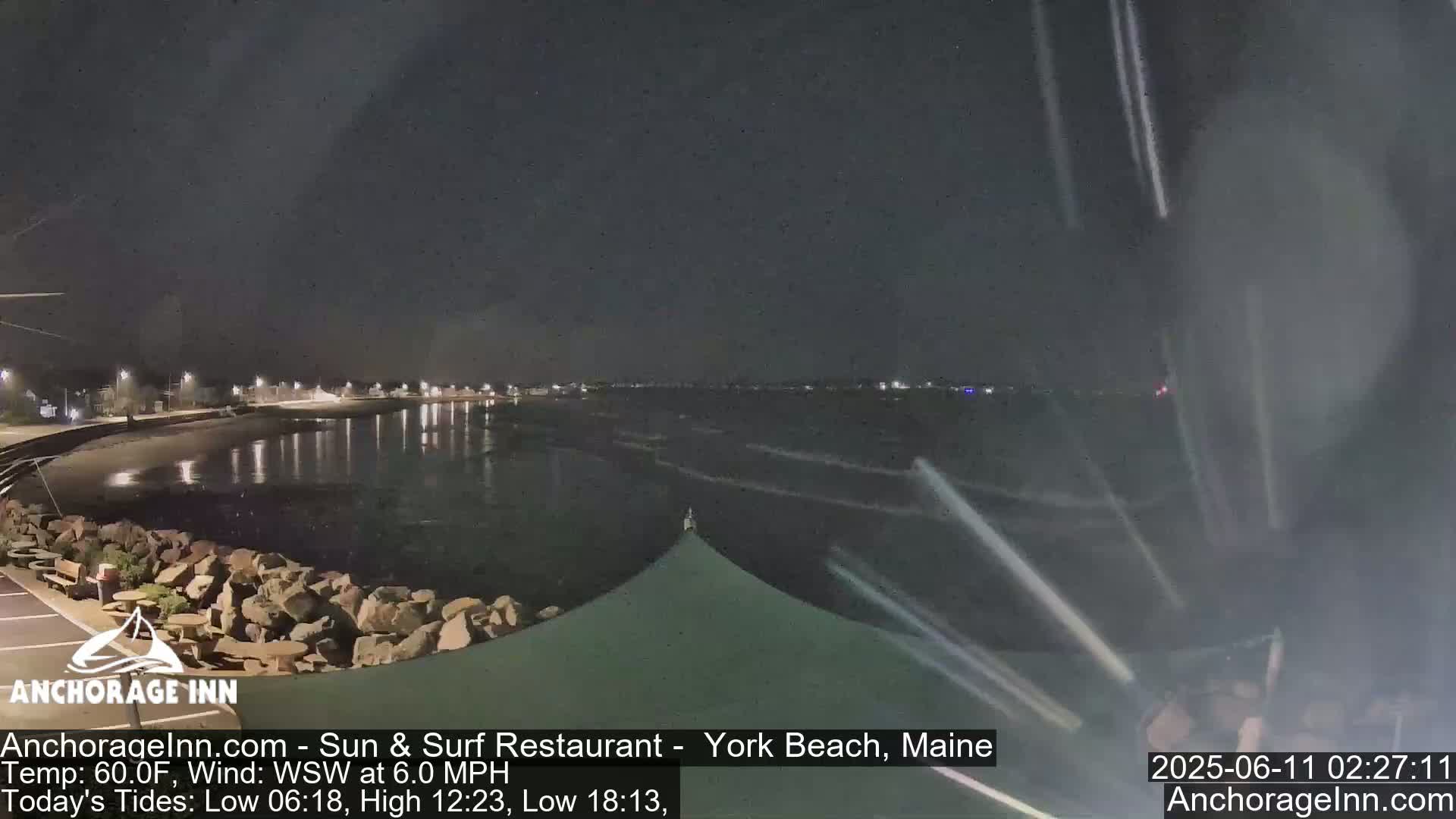 York Beach Ocean Surf Live Cam- Maine, USA