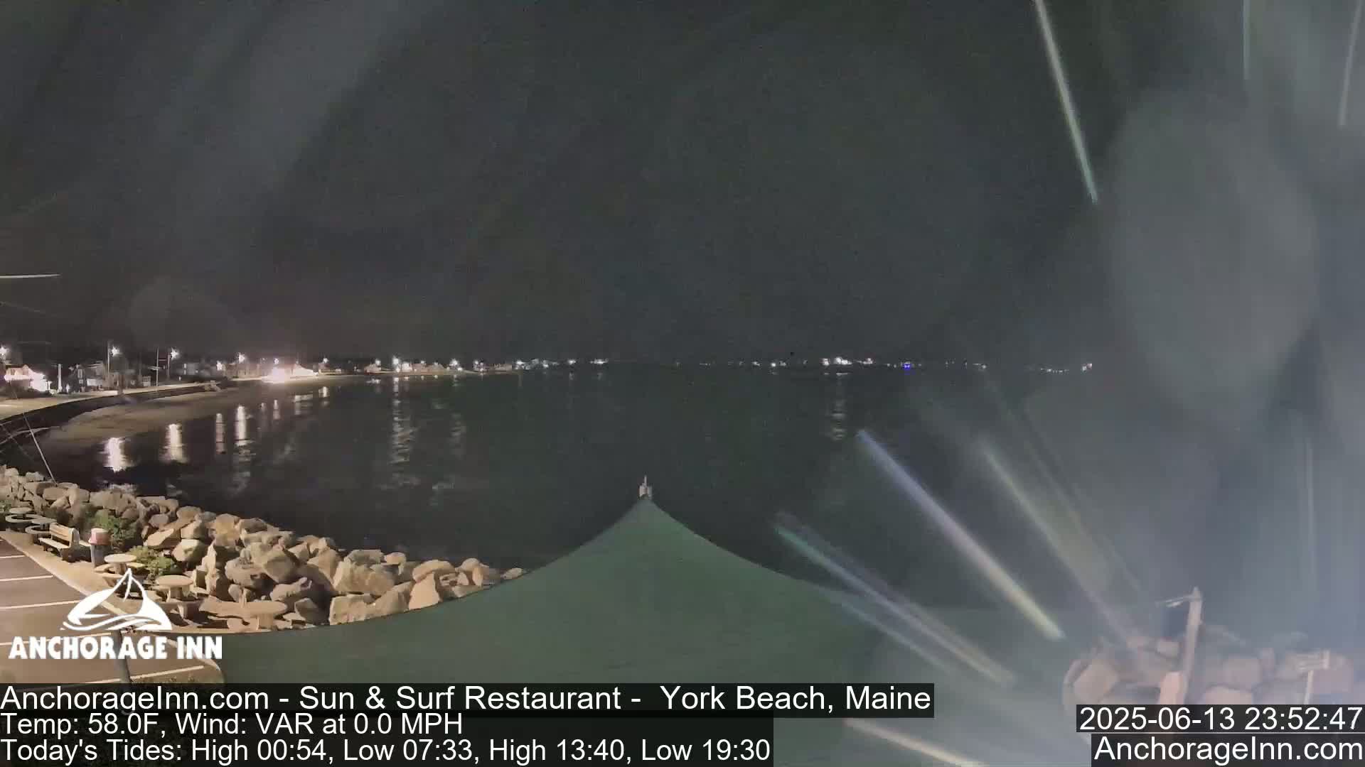York Beach Ocean Surf Live Cam- Maine, USA