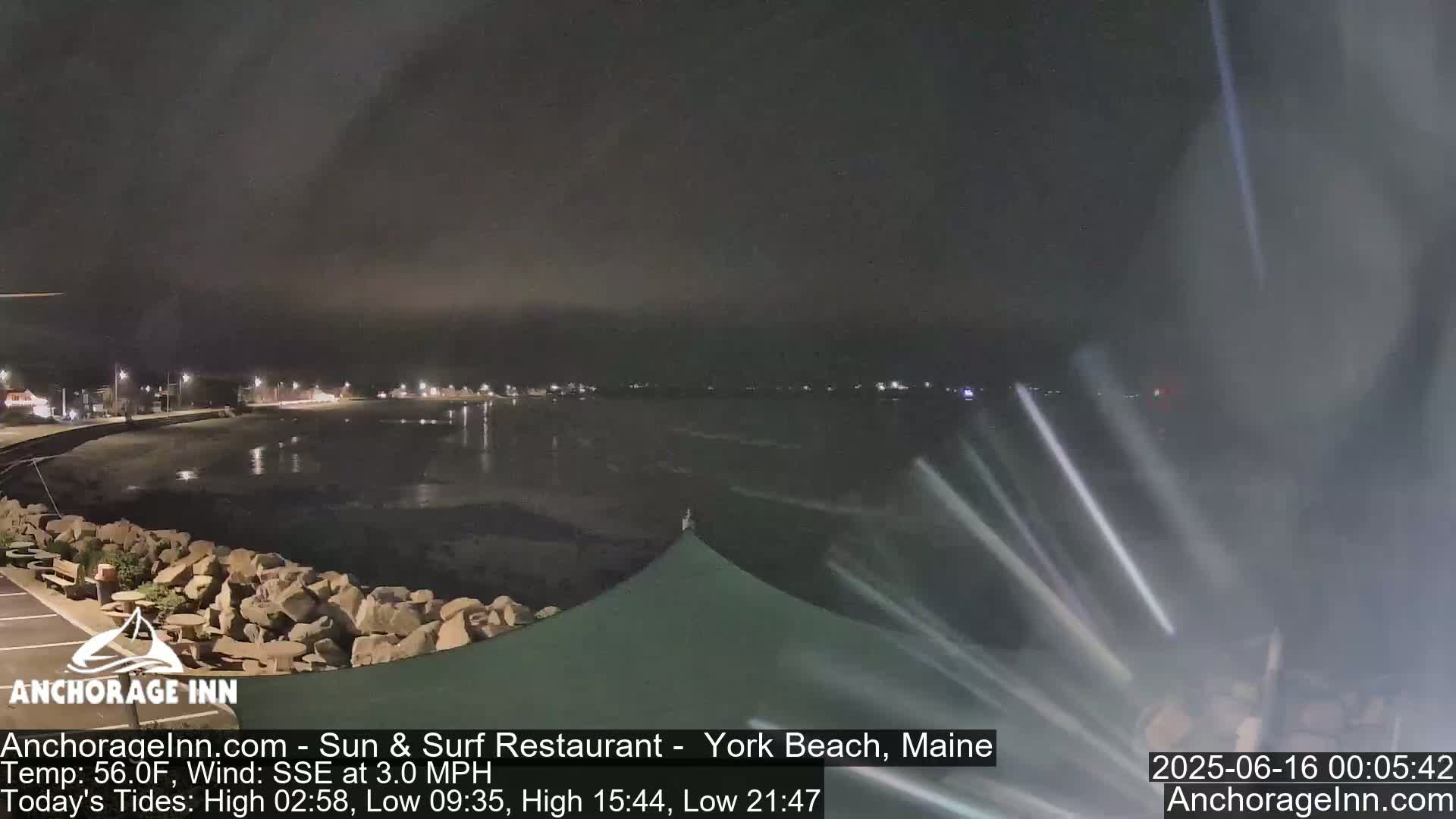 York Beach Ocean Surf Live Cam- Maine, USA