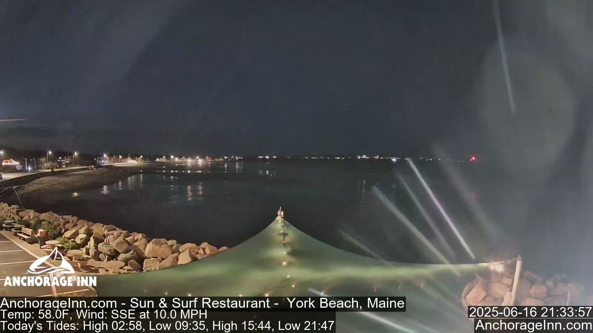 York Beach Ocean Surf Live Cam- Maine, USA