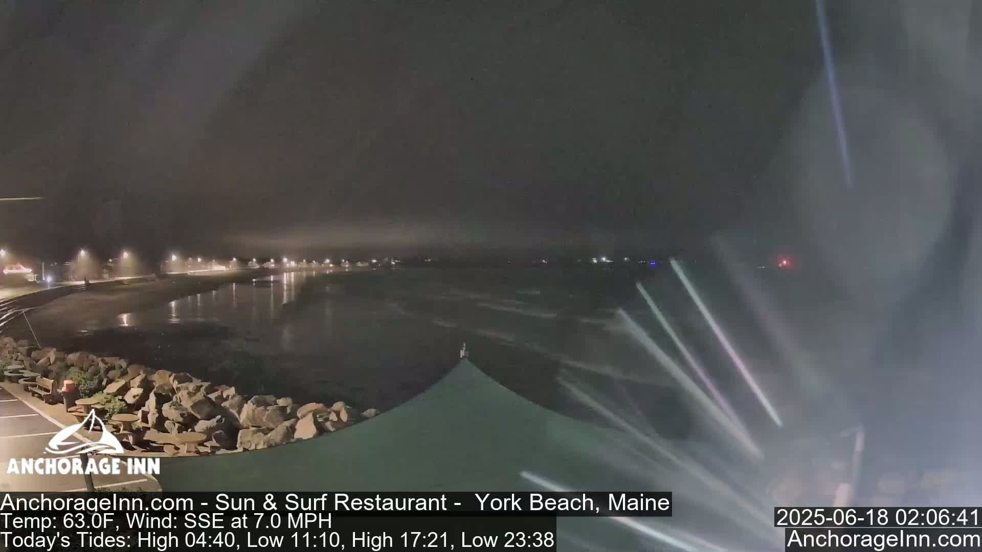 York Beach Ocean Surf Live Cam- Maine, USA