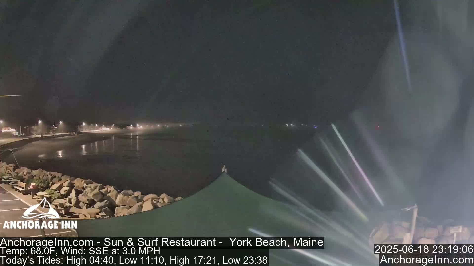 York Beach Ocean Surf Live Cam- Maine, USA
