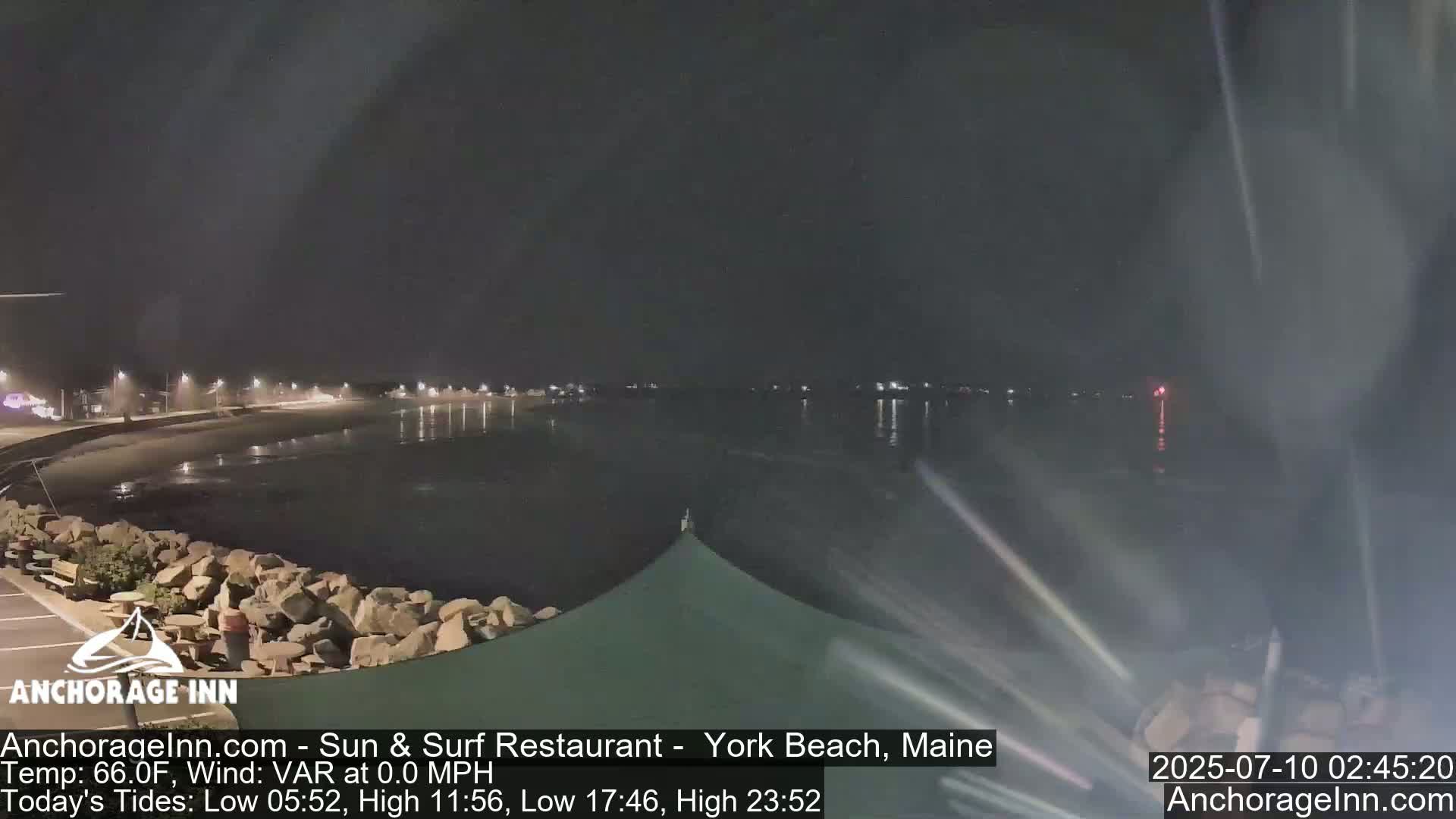 York Beach Ocean Surf Live Cam- Maine, USA