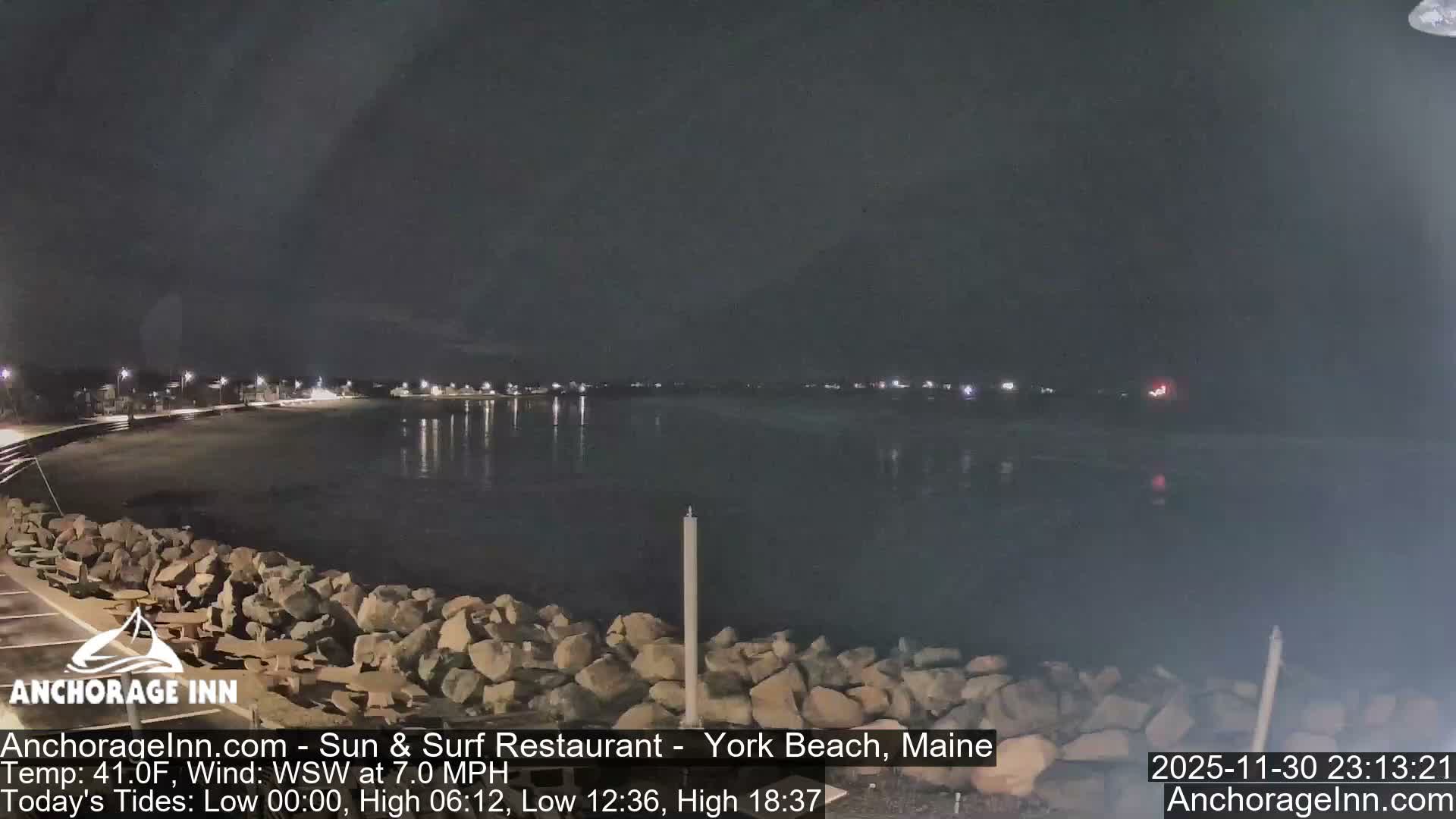York Beach Ocean Surf Live Cam- Maine, USA