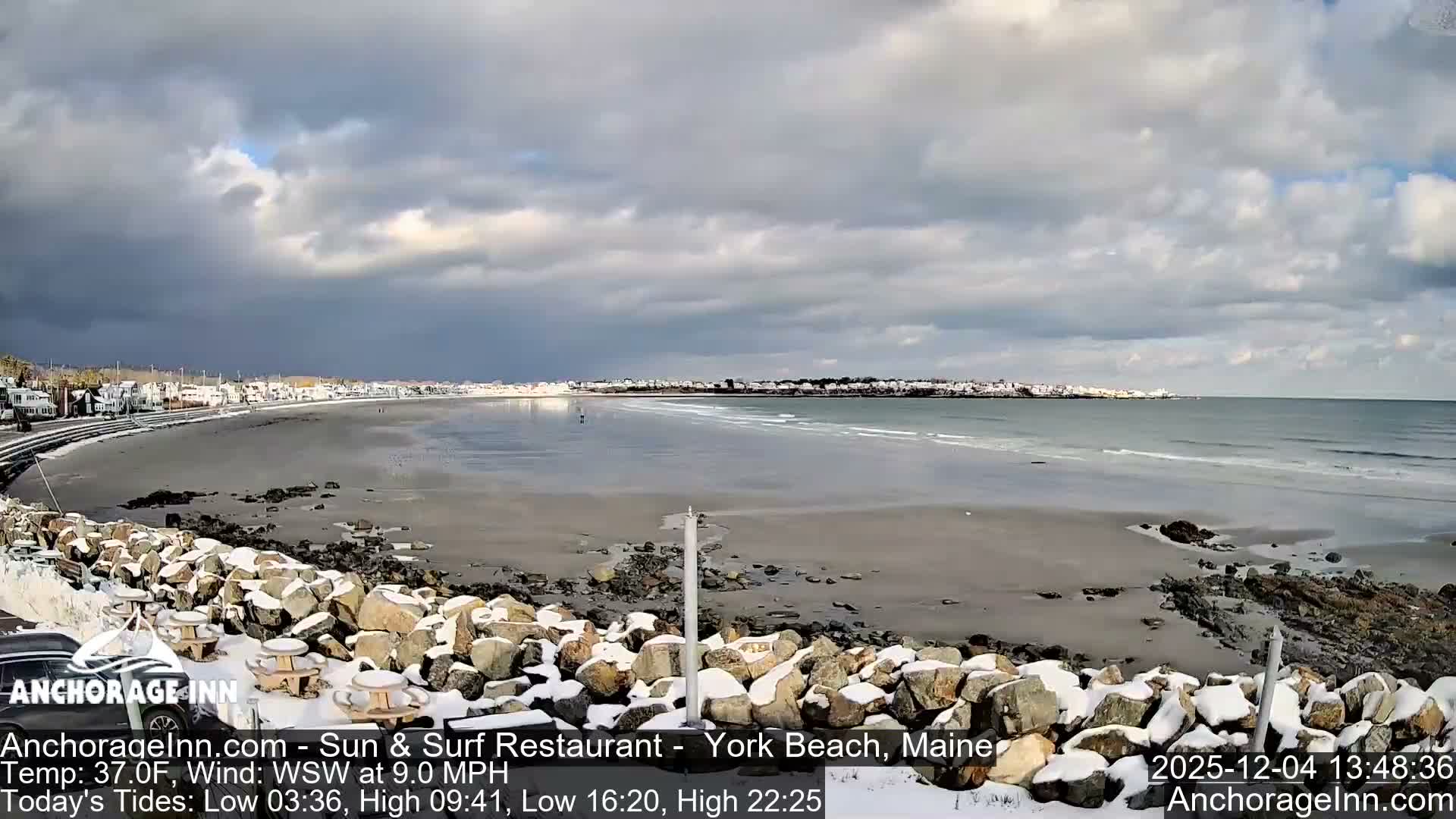 York Beach Ocean Surf Live Cam- Maine, USA