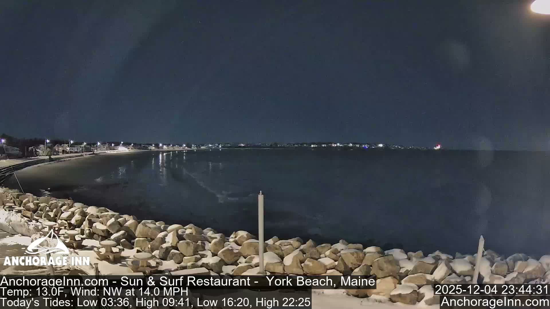 York Beach Ocean Surf Live Cam- Maine, USA