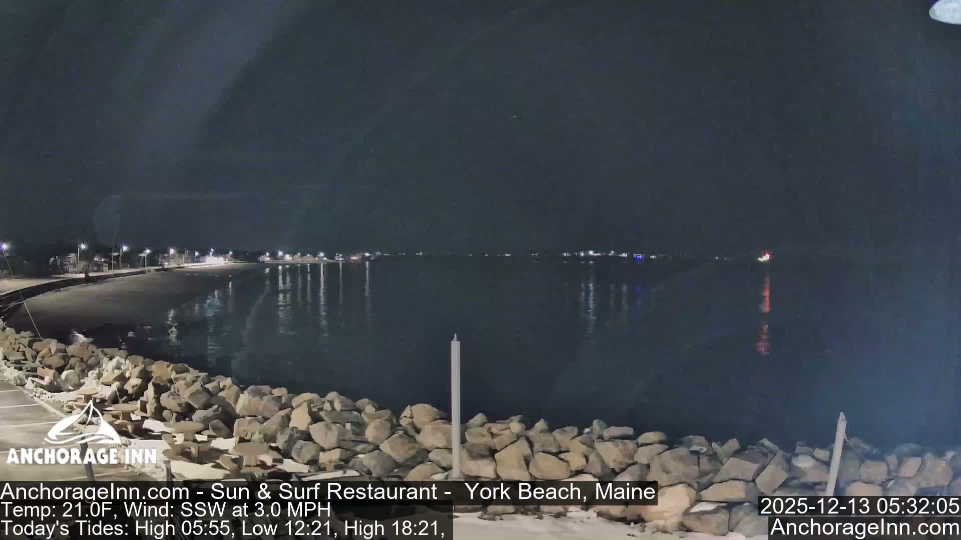 York Beach Ocean Surf Live Cam- Maine, USA