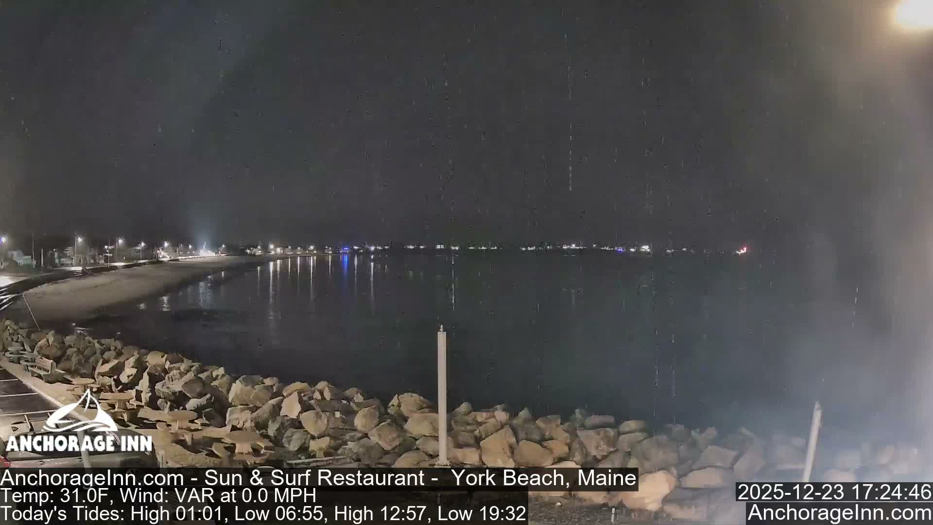 York Beach Ocean Surf Live Cam- Maine, USA