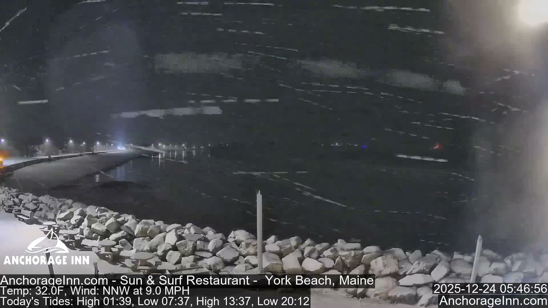 York Beach Ocean Surf Live Cam- Maine, USA