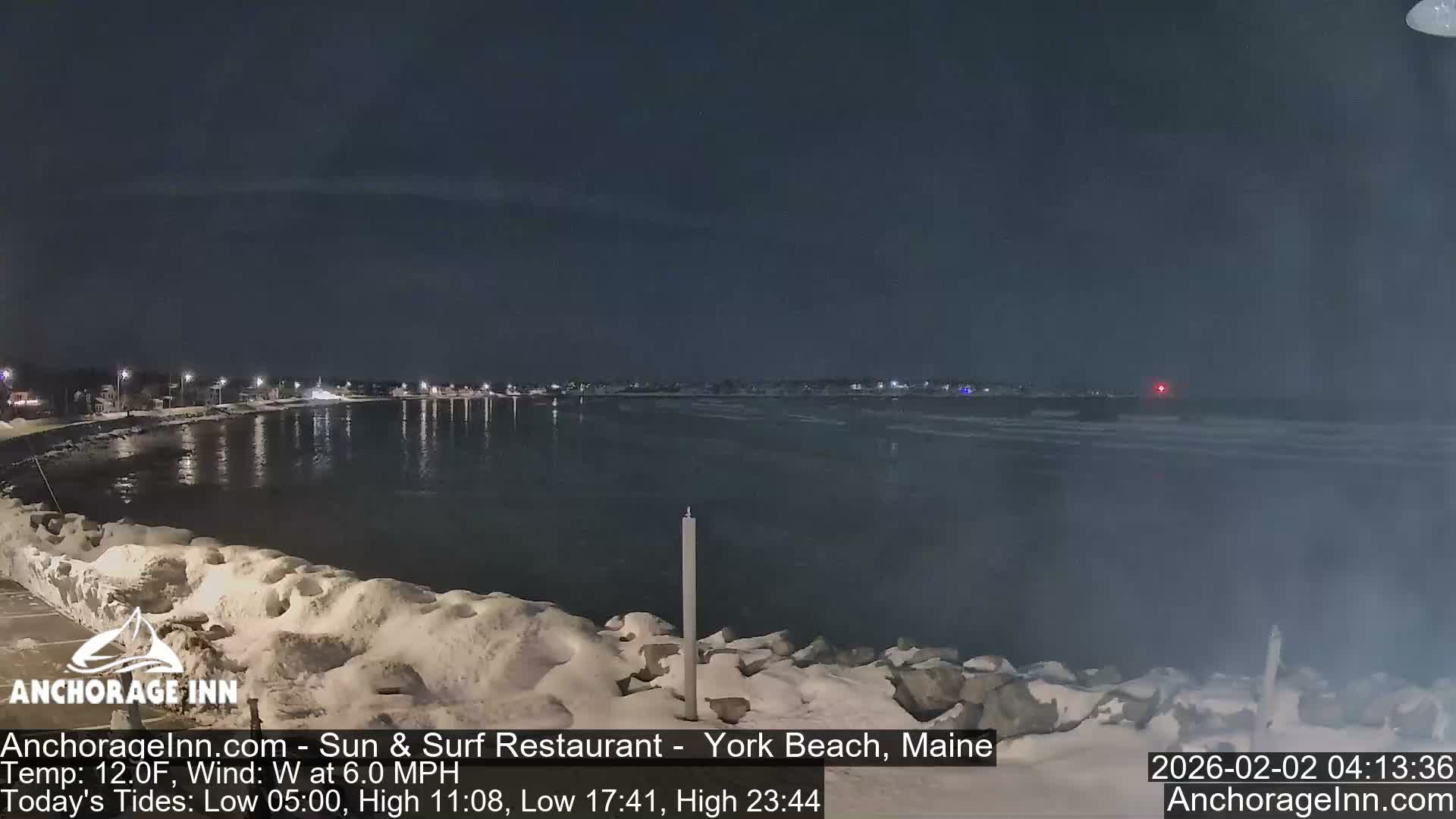 York Beach Ocean Surf Live Cam- Maine, USA