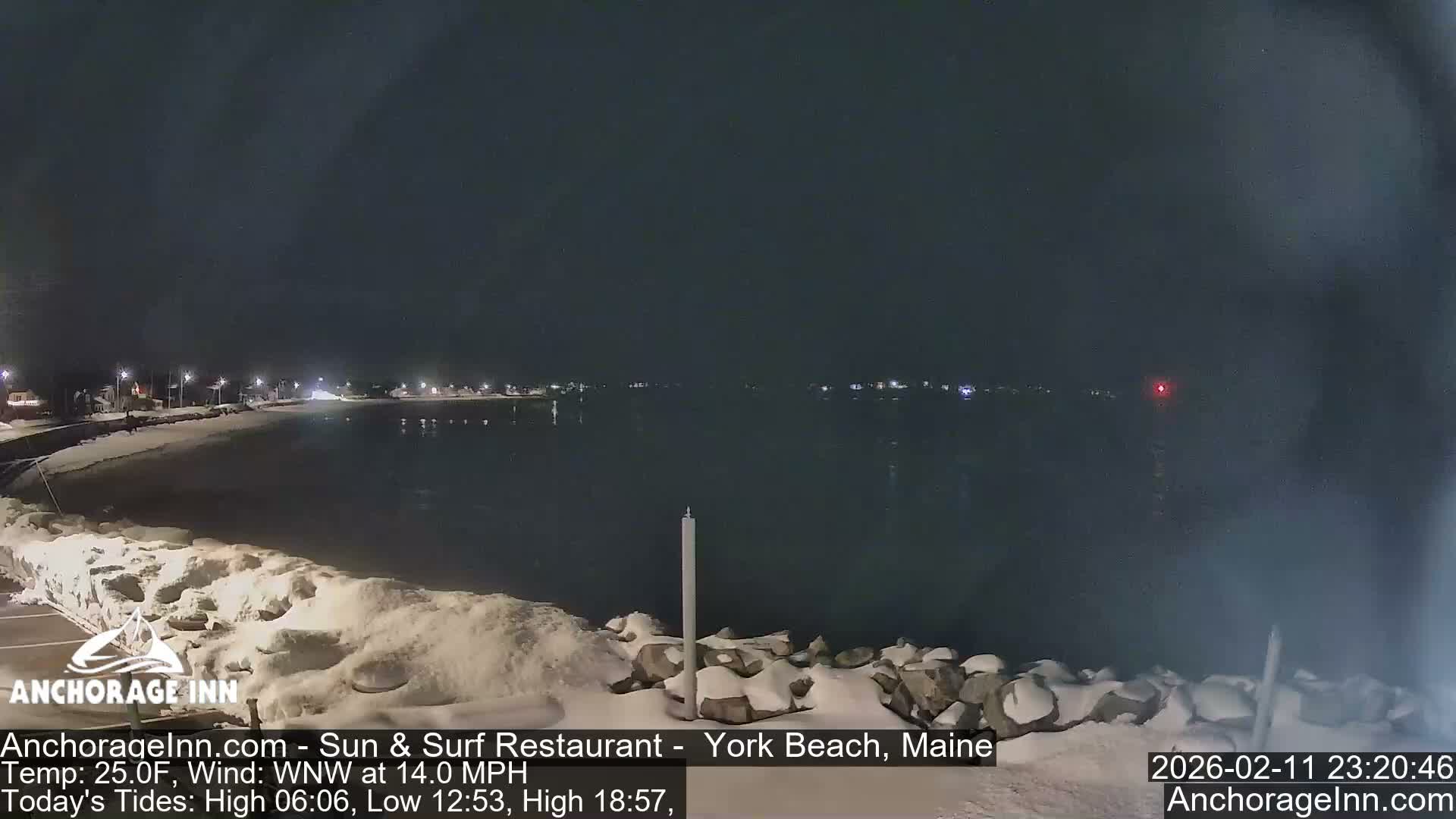 York Beach Ocean Surf Live Cam- Maine, USA