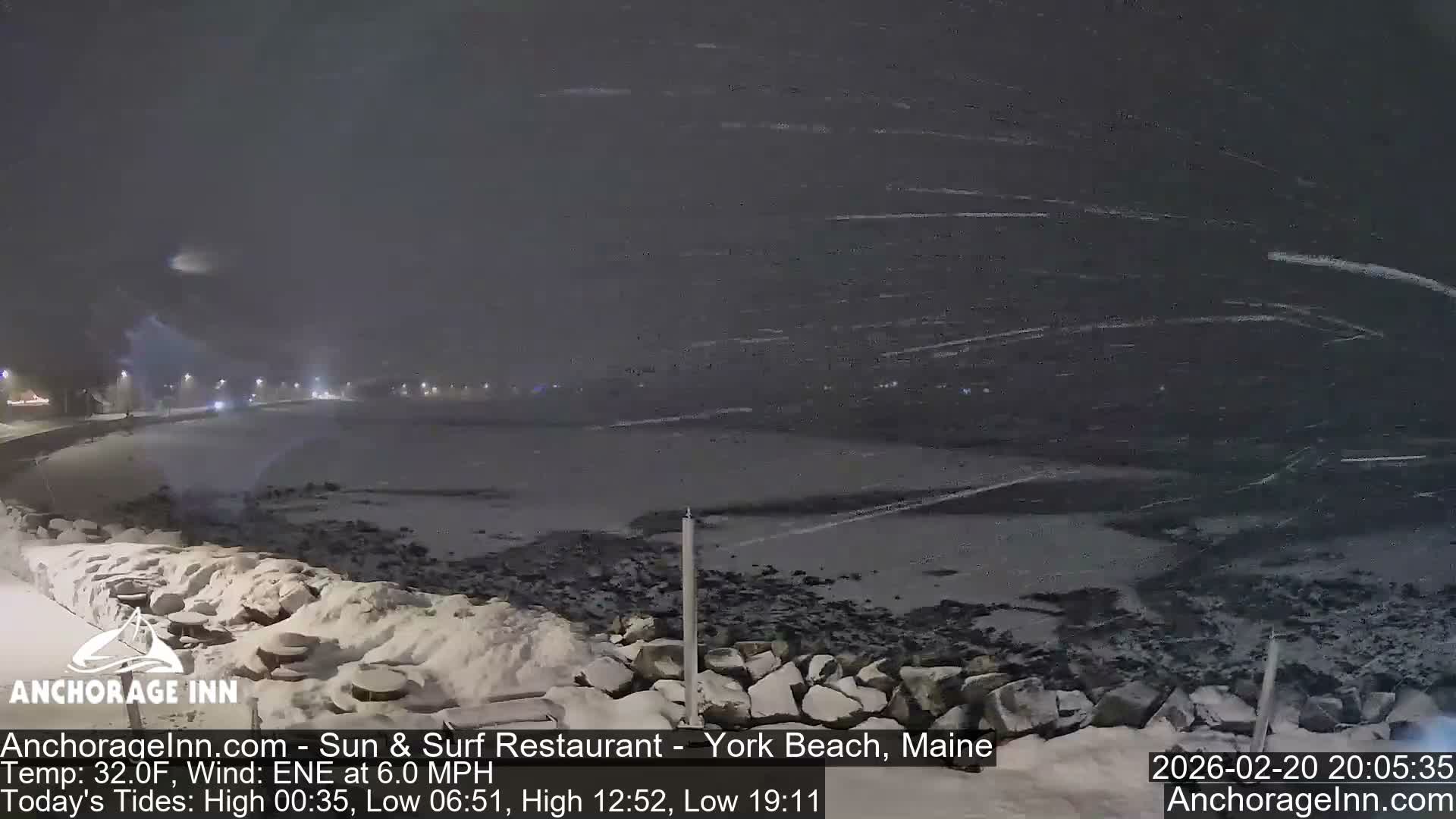 York Beach Ocean Surf Live Cam- Maine, USA