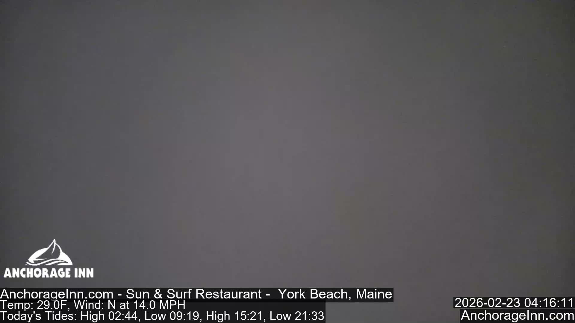 York Beach Ocean Surf Live Cam- Maine, USA