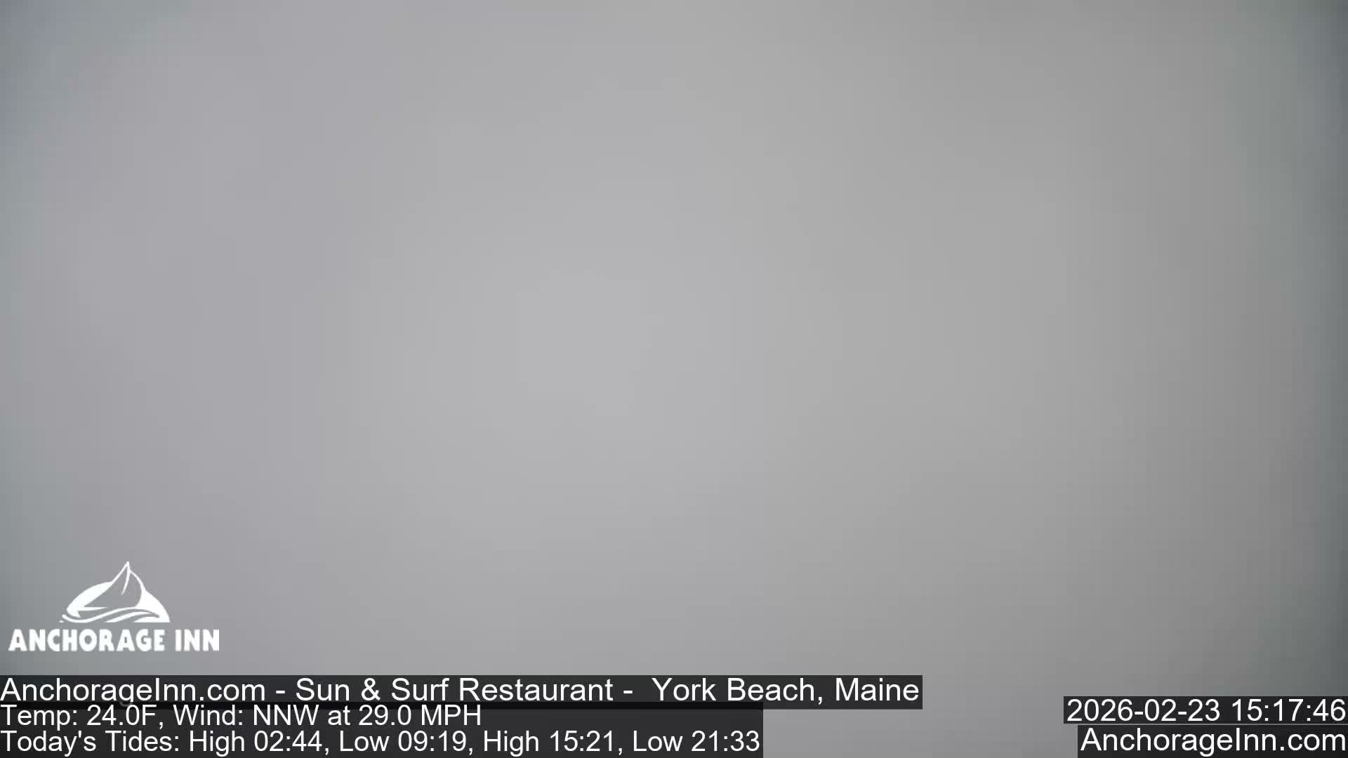 York Beach Ocean Surf Live Cam- Maine, USA