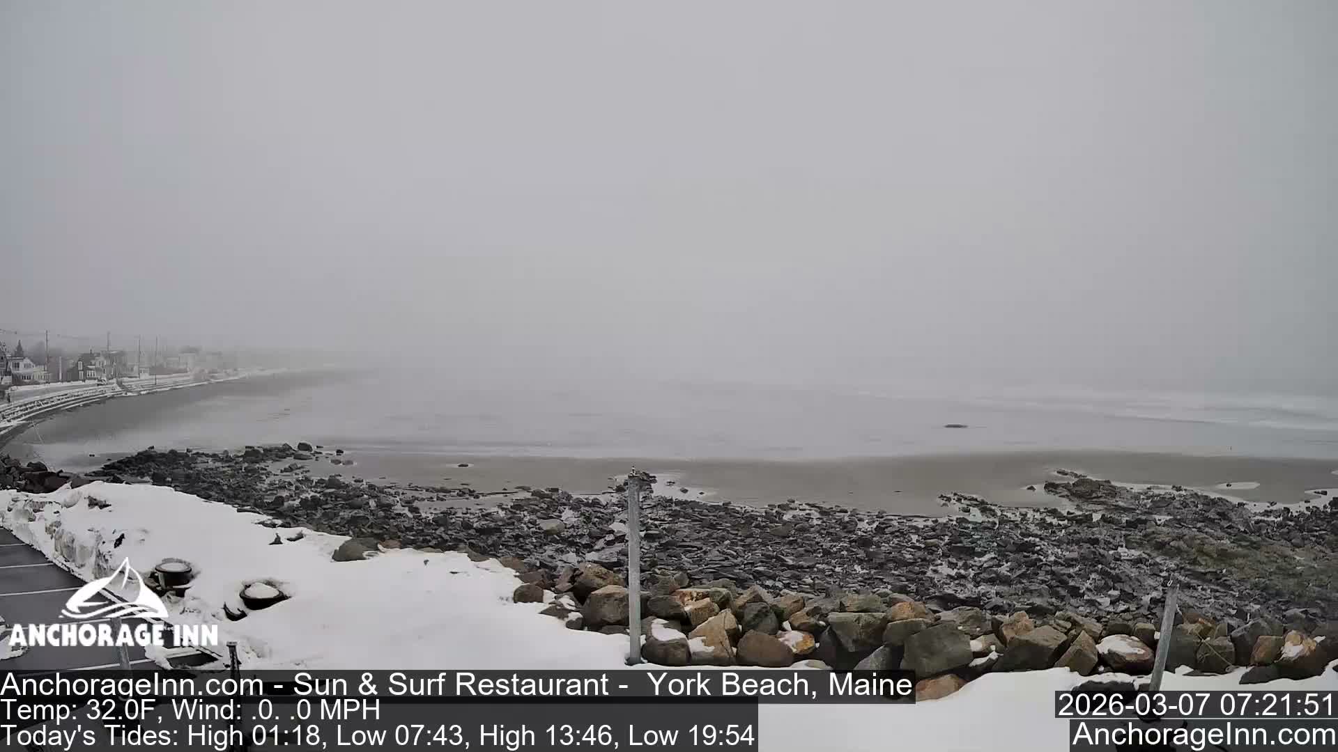York Beach Ocean Surf Live Cam- Maine, USA