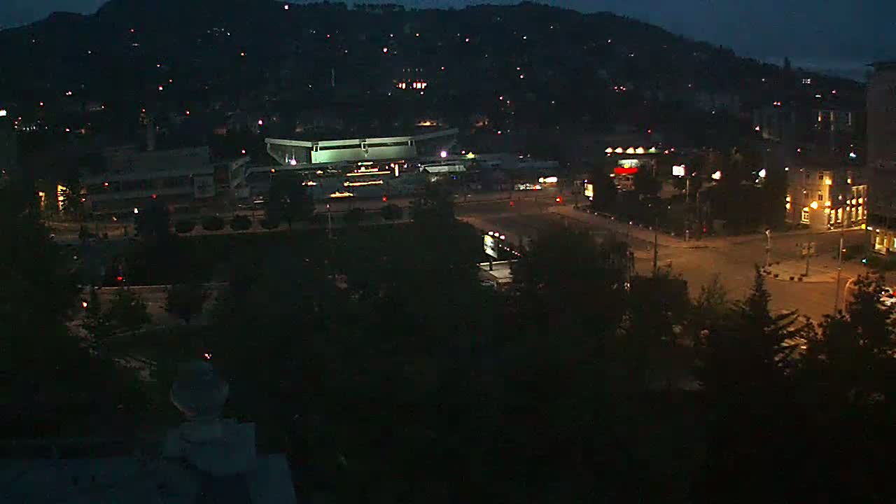 Općina (Municipality) Centar Sarajevo Skyline Live Cam - Centar, Sarajevo, Sarajevo Canton, Federation of Bosnia and Herzegovina,  Bosnia and Herzegovina