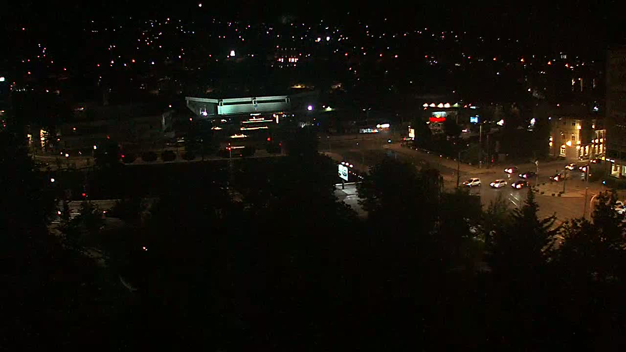 Općina (Municipality) Centar Sarajevo Skyline Live Cam - Centar, Sarajevo, Sarajevo Canton, Federation of Bosnia and Herzegovina,  Bosnia and Herzegovina