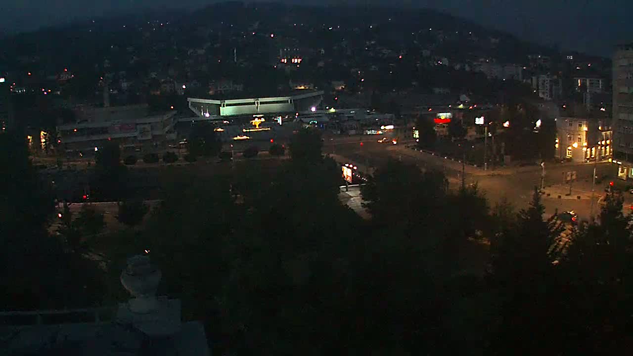 Općina (Municipality) Centar Sarajevo Skyline Live Cam - Centar, Sarajevo, Sarajevo Canton, Federation of Bosnia and Herzegovina,  Bosnia and Herzegovina
