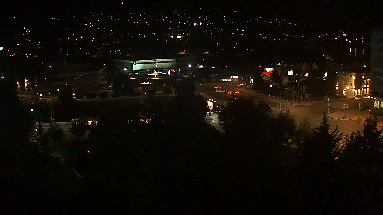 Općina (Municipality) Centar Sarajevo Skyline Live Cam - Centar, Sarajevo, Sarajevo Canton, Federation of Bosnia and Herzegovina,  Bosnia and Herzegovina