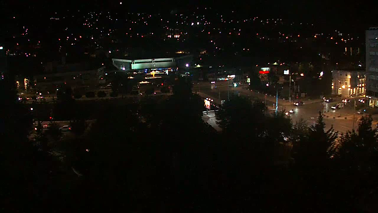 Općina (Municipality) Centar Sarajevo Skyline Live Cam - Centar, Sarajevo, Sarajevo Canton, Federation of Bosnia and Herzegovina,  Bosnia and Herzegovina