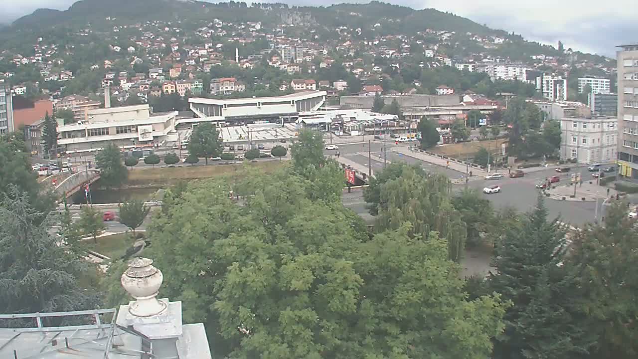 Općina (Municipality) Centar Sarajevo Skyline Live Cam - Centar, Sarajevo, Sarajevo Canton, Federation of Bosnia and Herzegovina,  Bosnia and Herzegovina
