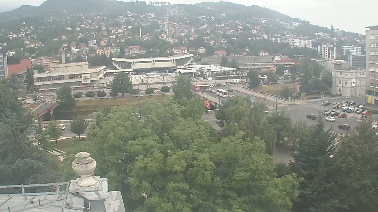 Općina (Municipality) Centar Sarajevo Skyline Live Cam - Centar, Sarajevo, Sarajevo Canton, Federation of Bosnia and Herzegovina,  Bosnia and Herzegovina