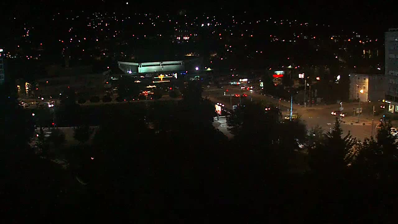 Općina (Municipality) Centar Sarajevo Skyline Live Cam - Centar, Sarajevo, Sarajevo Canton, Federation of Bosnia and Herzegovina,  Bosnia and Herzegovina
