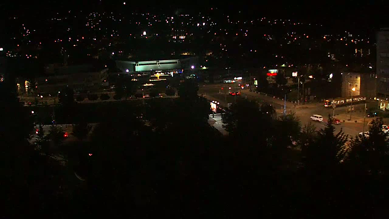 Općina (Municipality) Centar Sarajevo Skyline Live Cam - Centar, Sarajevo, Sarajevo Canton, Federation of Bosnia and Herzegovina,  Bosnia and Herzegovina