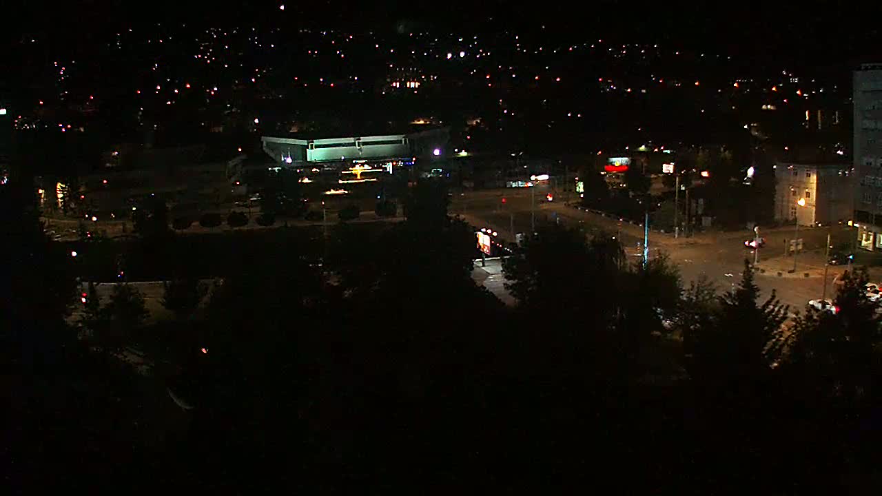 Općina (Municipality) Centar Sarajevo Skyline Live Cam - Centar, Sarajevo, Sarajevo Canton, Federation of Bosnia and Herzegovina,  Bosnia and Herzegovina