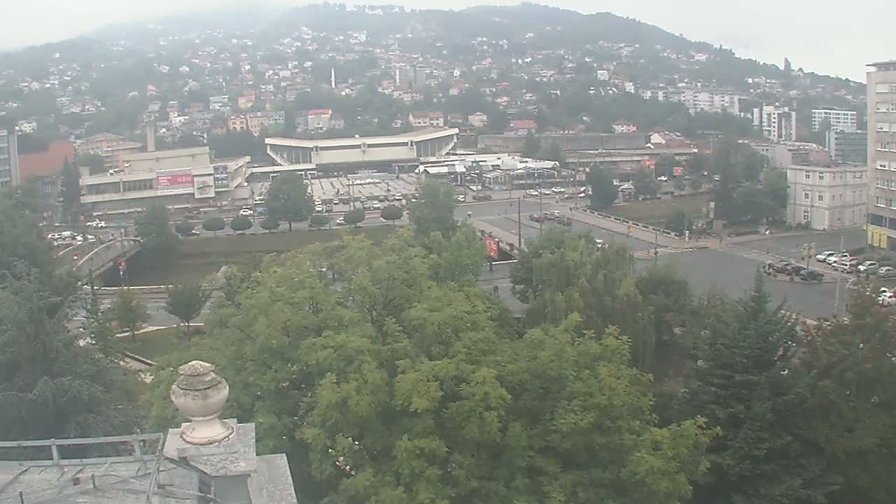 Općina (Municipality) Centar Sarajevo Skyline Live Cam - Centar, Sarajevo, Sarajevo Canton, Federation of Bosnia and Herzegovina,  Bosnia and Herzegovina