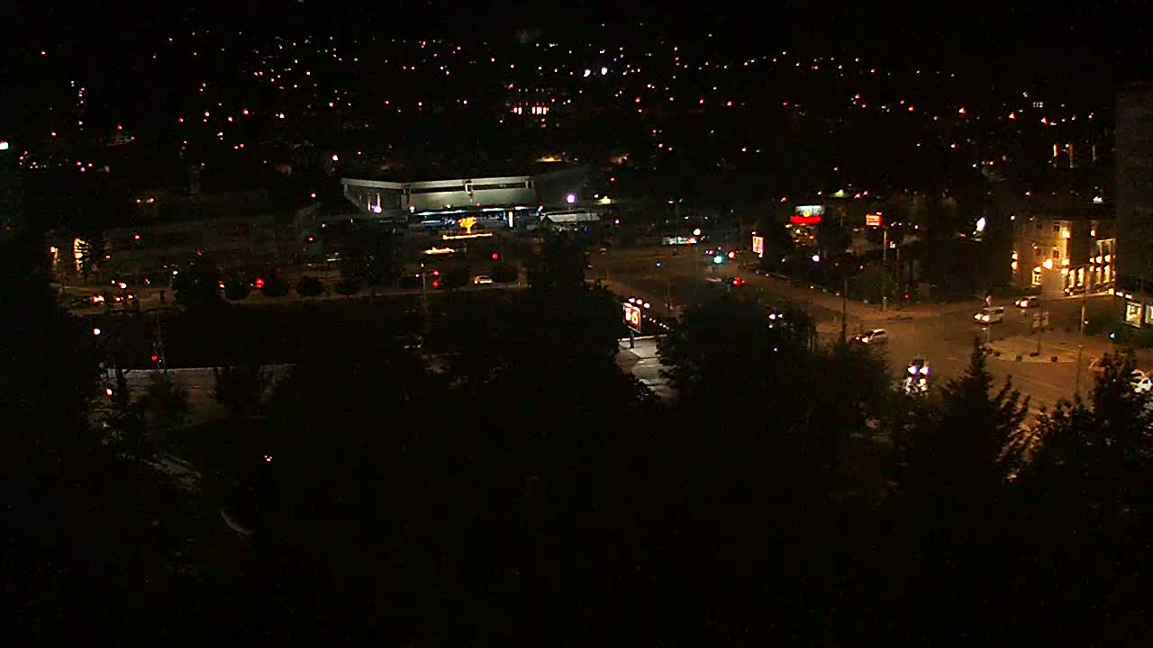 Općina (Municipality) Centar Sarajevo Skyline Live Cam - Centar, Sarajevo, Sarajevo Canton, Federation of Bosnia and Herzegovina,  Bosnia and Herzegovina