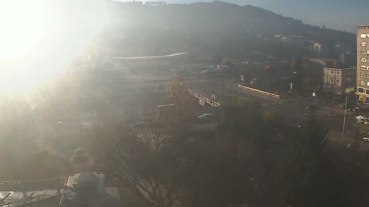 Općina (Municipality) Centar Sarajevo Skyline Live Cam - Centar, Sarajevo, Sarajevo Canton, Federation of Bosnia and Herzegovina,  Bosnia and Herzegovina