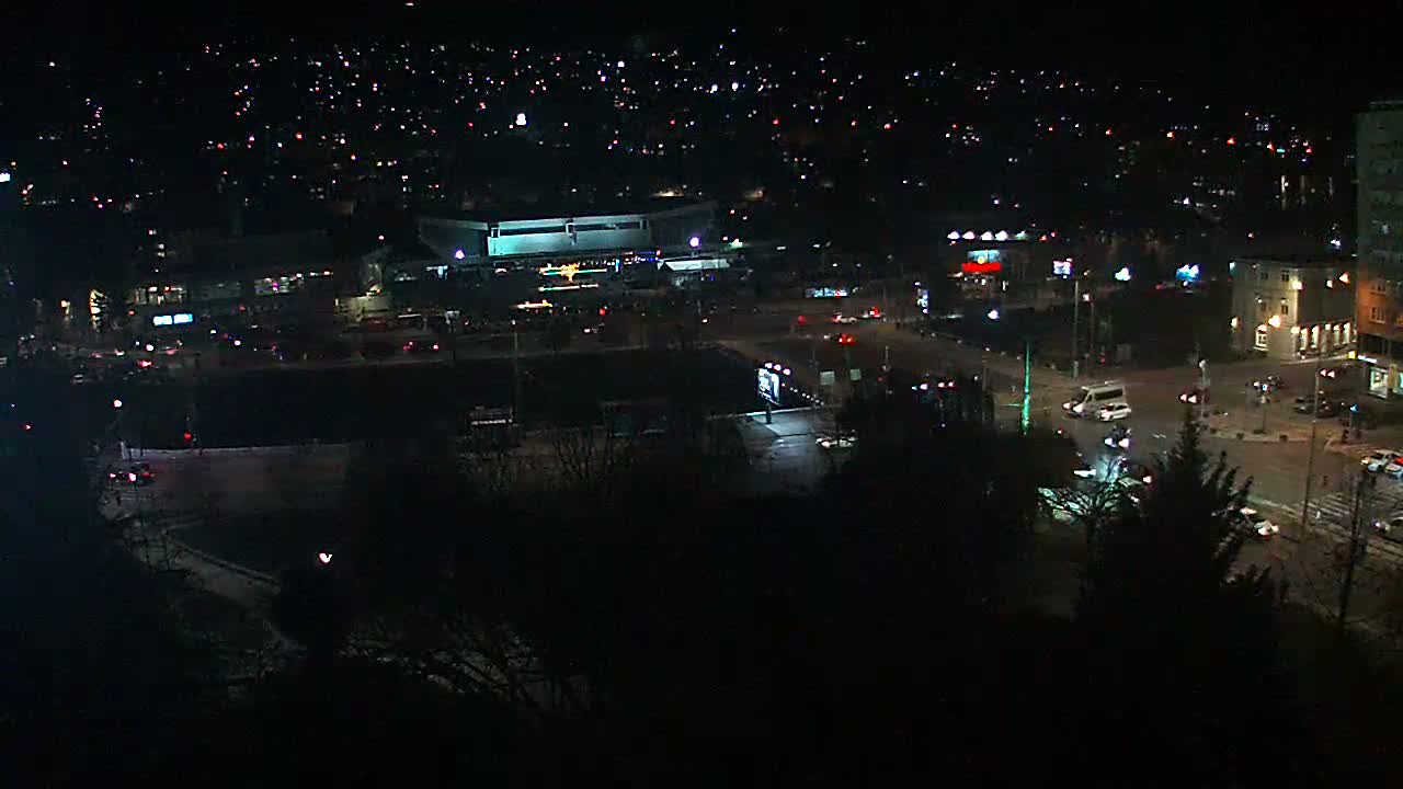 Općina (Municipality) Centar Sarajevo Skyline Live Cam - Centar, Sarajevo, Sarajevo Canton, Federation of Bosnia and Herzegovina,  Bosnia and Herzegovina