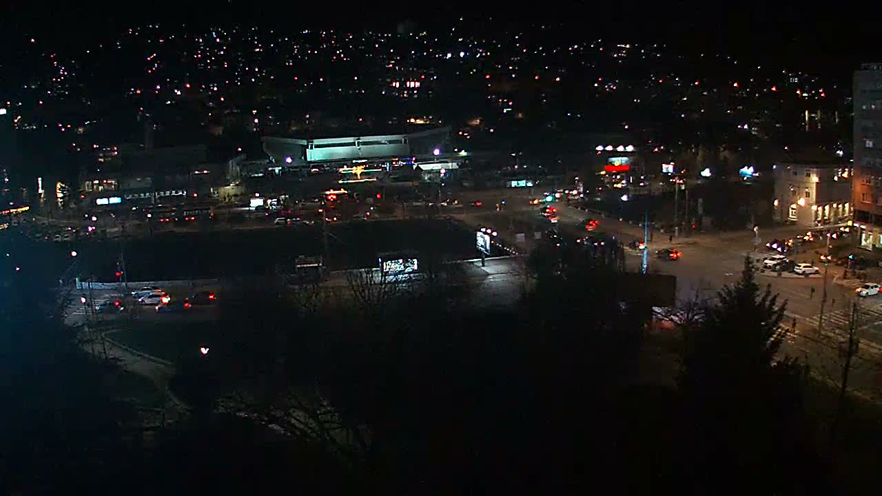 Općina (Municipality) Centar Sarajevo Skyline Live Cam - Centar, Sarajevo, Sarajevo Canton, Federation of Bosnia and Herzegovina,  Bosnia and Herzegovina