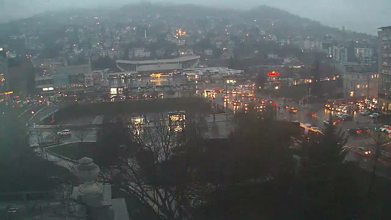 Općina (Municipality) Centar Sarajevo Skyline Live Cam - Centar, Sarajevo, Sarajevo Canton, Federation of Bosnia and Herzegovina,  Bosnia and Herzegovina