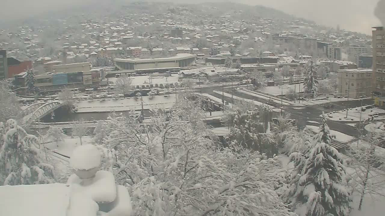Općina (Municipality) Centar Sarajevo Skyline Live Cam - Centar, Sarajevo, Sarajevo Canton, Federation of Bosnia and Herzegovina,  Bosnia and Herzegovina