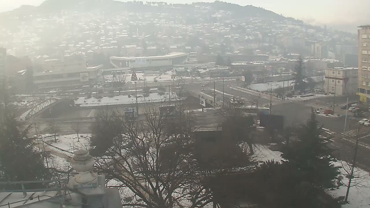 Općina (Municipality) Centar Sarajevo Skyline Live Cam - Centar, Sarajevo, Sarajevo Canton, Federation of Bosnia and Herzegovina,  Bosnia and Herzegovina