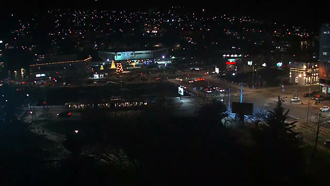 Općina (Municipality) Centar Sarajevo Skyline Live Cam - Centar, Sarajevo, Sarajevo Canton, Federation of Bosnia and Herzegovina,  Bosnia and Herzegovina