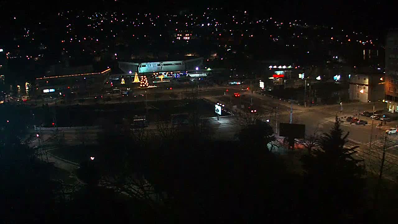 Općina (Municipality) Centar Sarajevo Skyline Live Cam - Centar, Sarajevo, Sarajevo Canton, Federation of Bosnia and Herzegovina,  Bosnia and Herzegovina