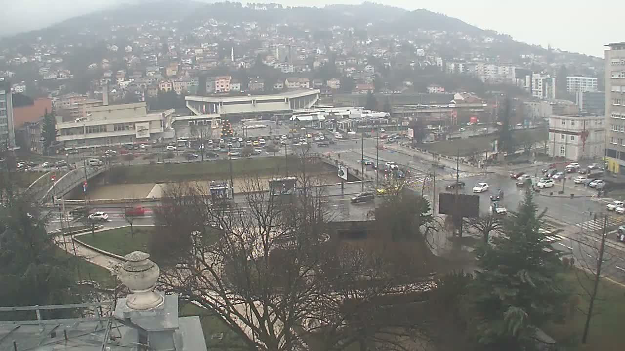 Općina (Municipality) Centar Sarajevo Skyline Live Cam - Centar, Sarajevo, Sarajevo Canton, Federation of Bosnia and Herzegovina,  Bosnia and Herzegovina