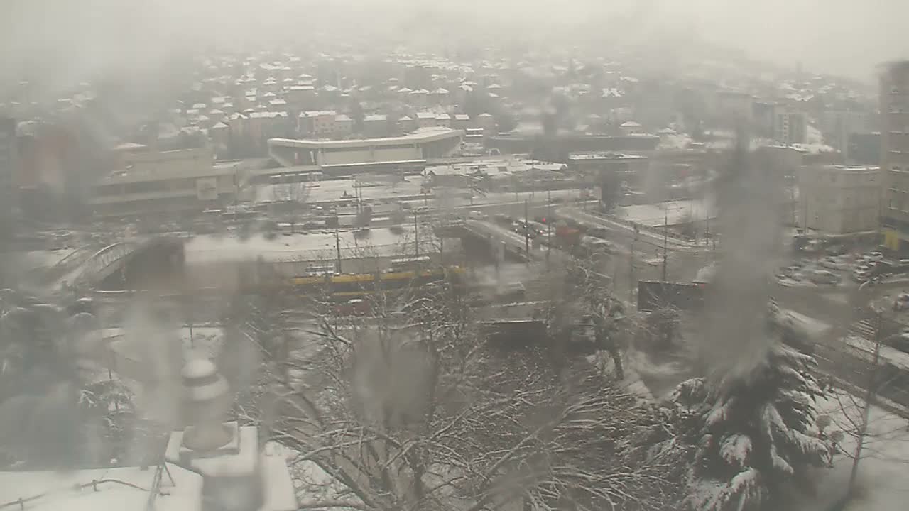 Općina (Municipality) Centar Sarajevo Skyline Live Cam - Centar, Sarajevo, Sarajevo Canton, Federation of Bosnia and Herzegovina,  Bosnia and Herzegovina