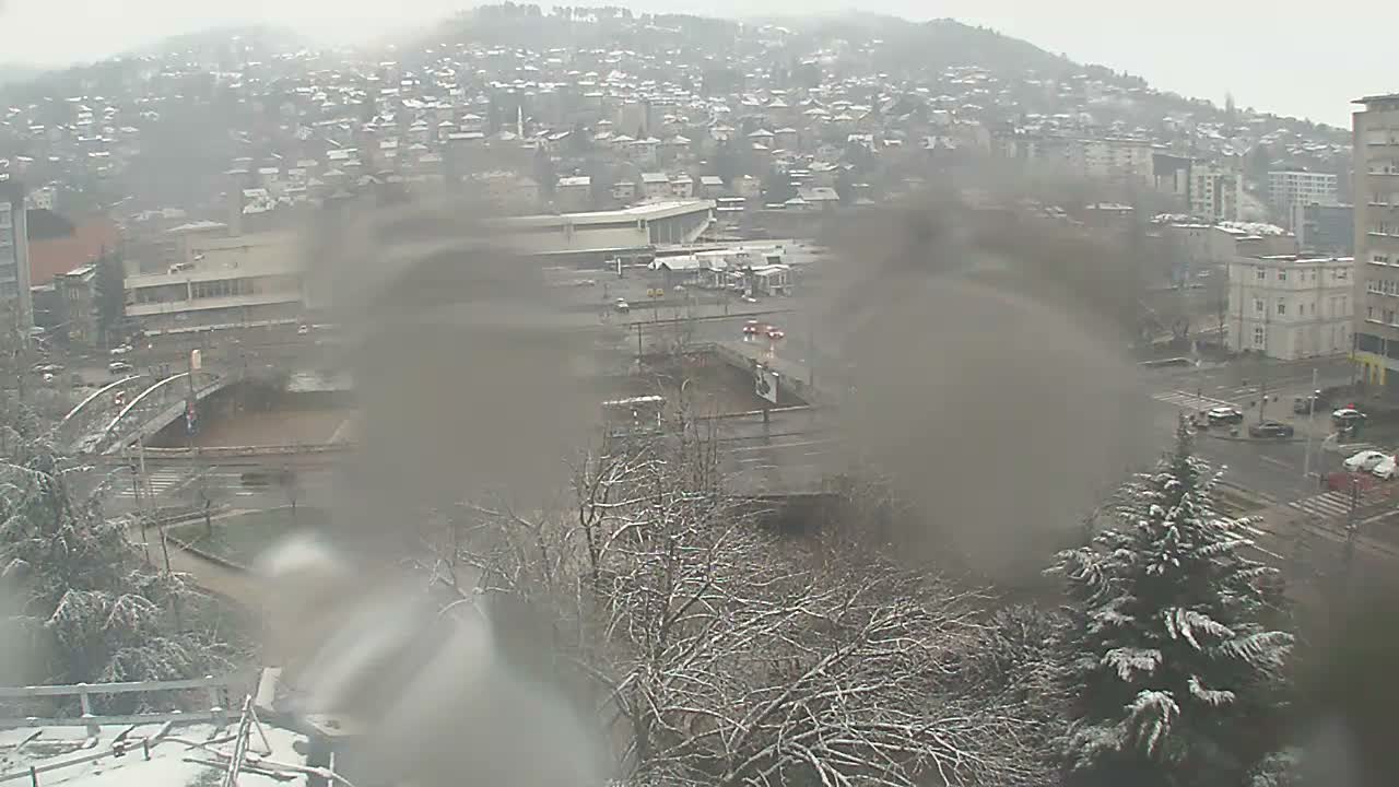 Općina (Municipality) Centar Sarajevo Skyline Live Cam - Centar, Sarajevo, Sarajevo Canton, Federation of Bosnia and Herzegovina,  Bosnia and Herzegovina