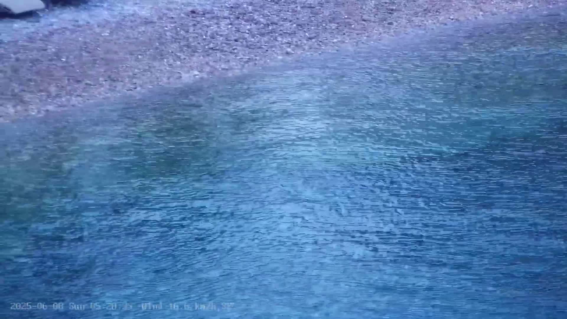 Dalmatia, Hvar Town  & Adriatic Coast Beach Kriza Panaromic Live Cam - Hvar, Grad Hvar, Split-Dalmatia, Croatia