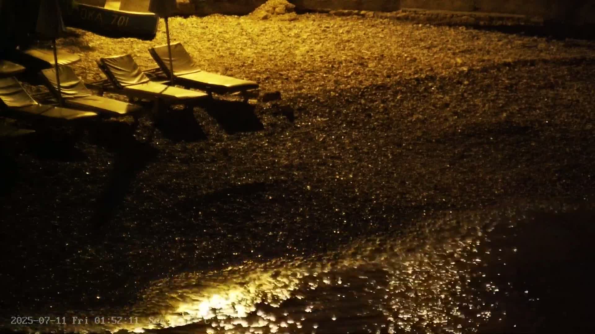 Dalmatia, Hvar Town  & Adriatic Coast Beach Kriza Panaromic Live Cam - Hvar, Grad Hvar, Split-Dalmatia, Croatia