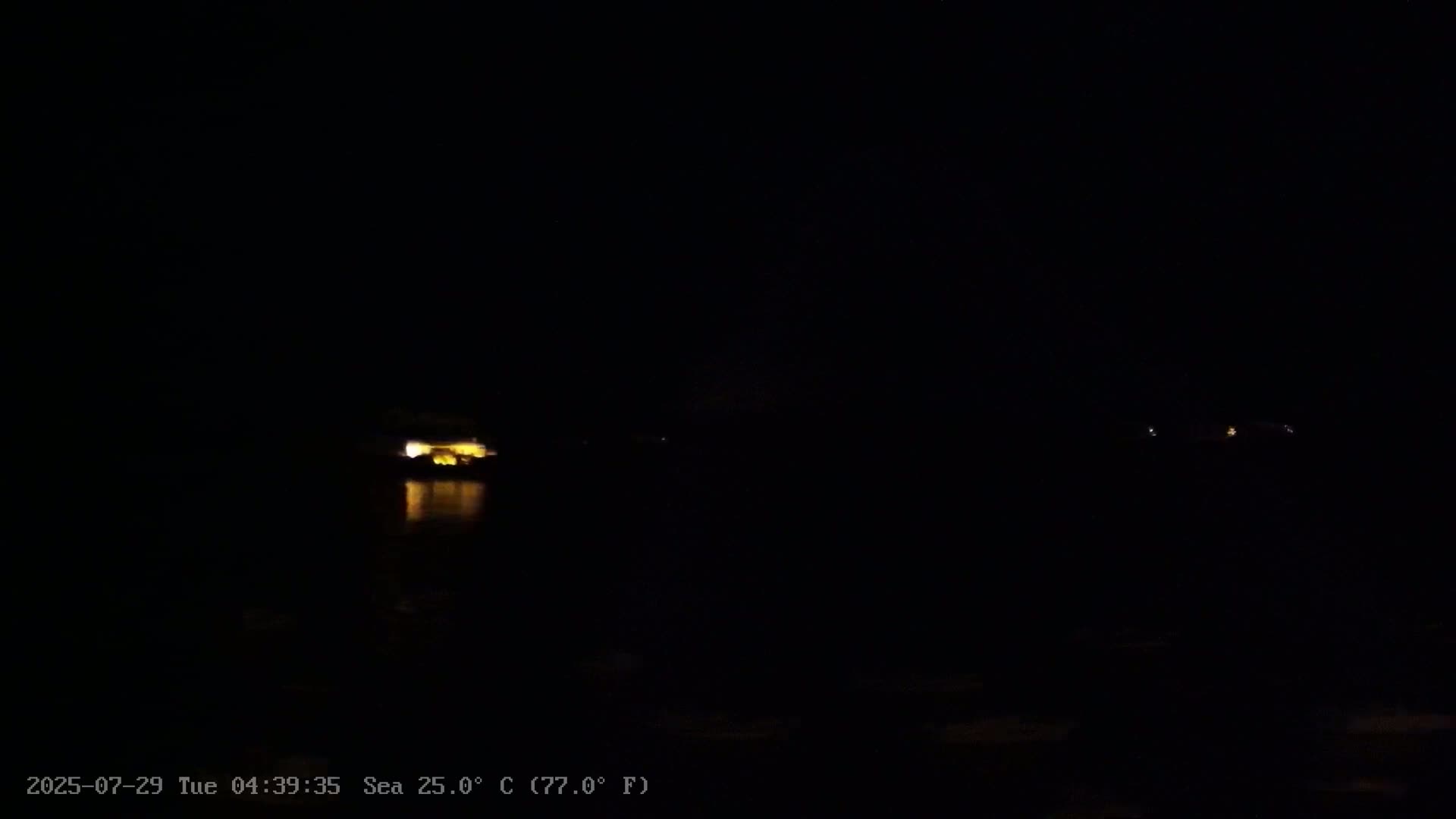 Dalmatia, Hvar Town  & Adriatic Coast Beach Kriza Panaromic Live Cam - Hvar, Grad Hvar, Split-Dalmatia, Croatia